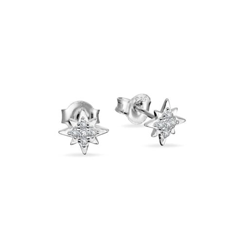 tlb house - celeste studs - sterling silver the little boutique