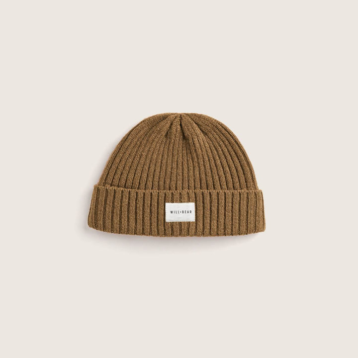 will and bear - levi beanie - olive brown