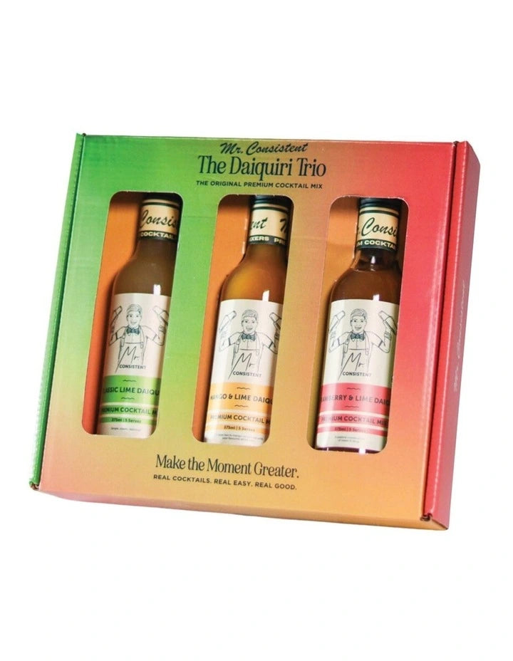 mr consistent - daiquiri trio 375ml gift box