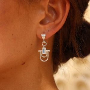 tonimay - allegra moonstone - silver earrings