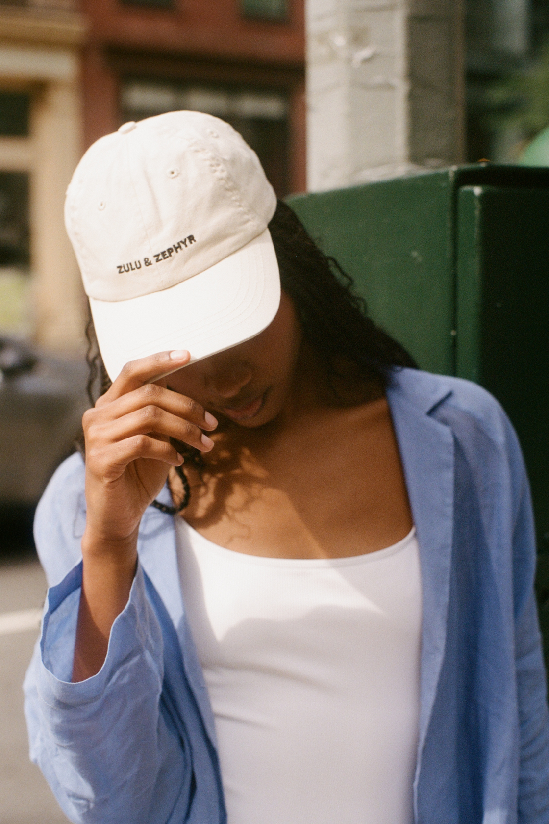 zulu & zephyr - canvas cap - coconut