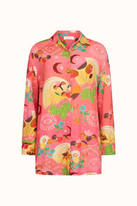 spell - libertine shirt dress - cayenne