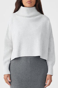 arcaa movement - maya sweater - grey marle