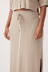 arcaa movement - quinn skirt - taupe