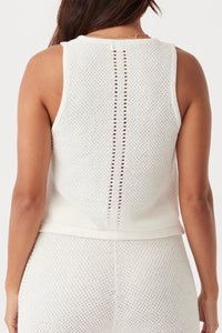 arcaa - movement - sloane tank - cream