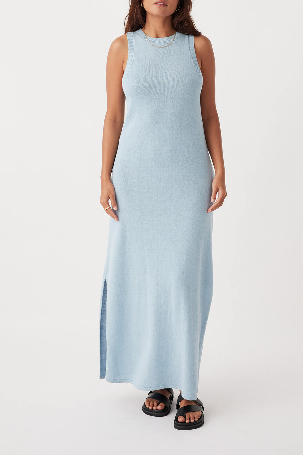 arcaa movement - izi maxi dress - sky