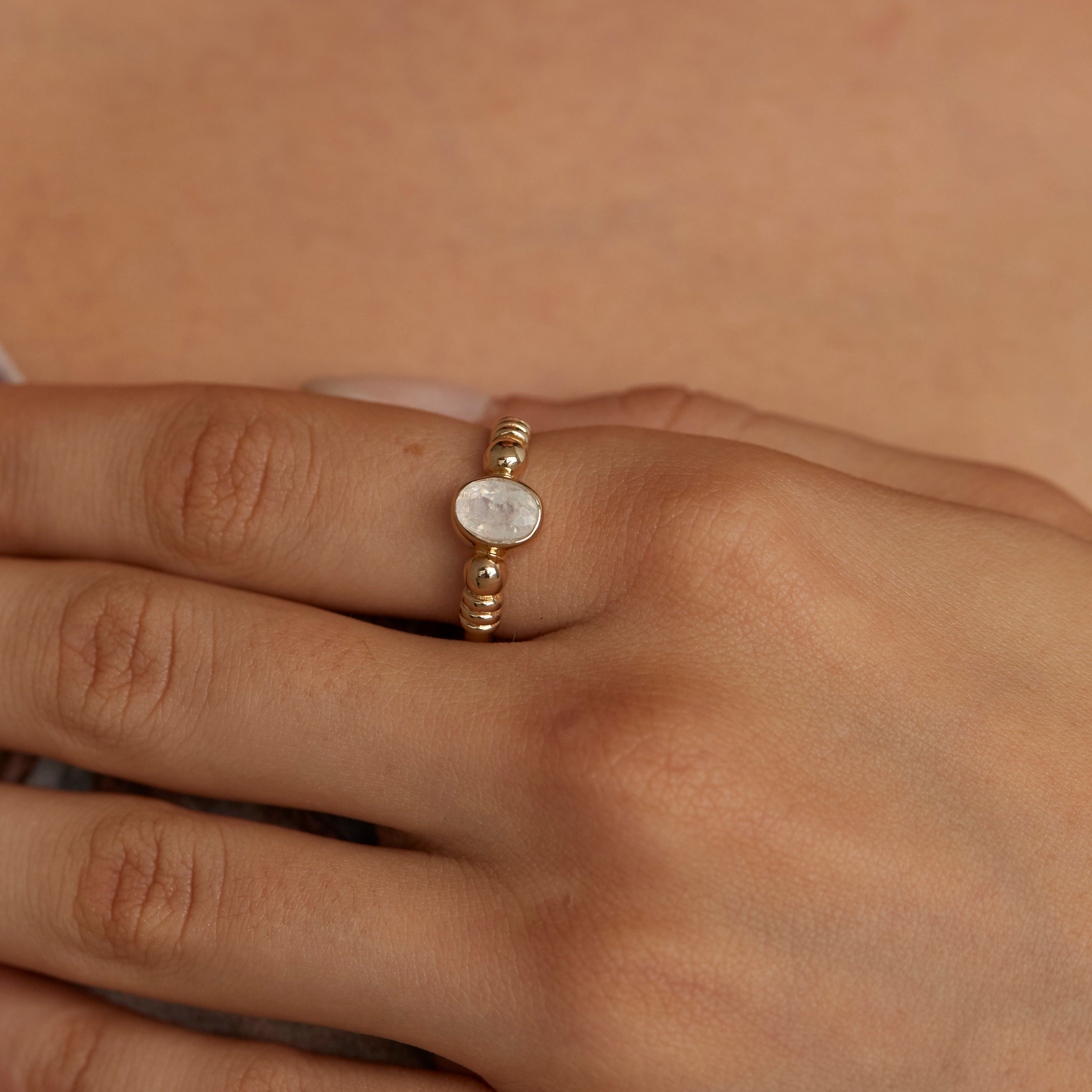 tonimay - harper moonstone gold ring