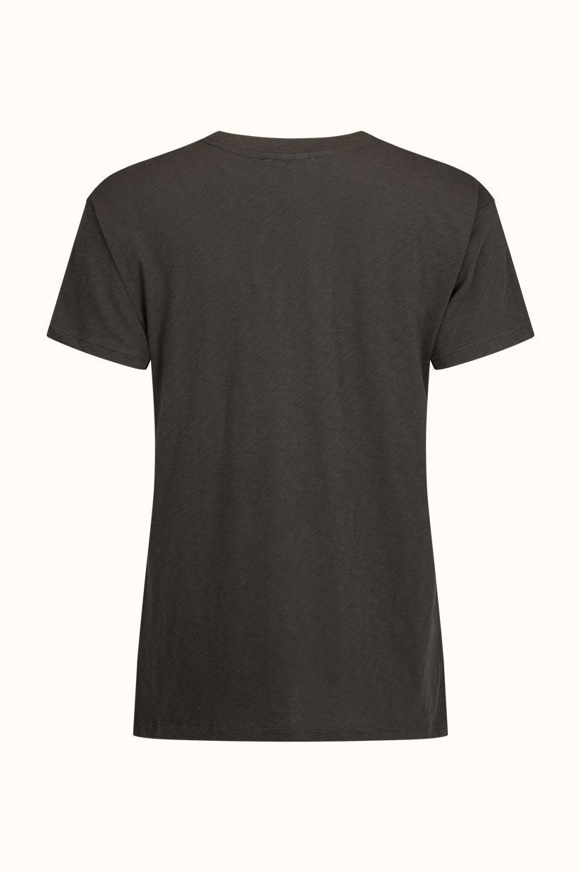 spell - elysian biker tee - charcoal