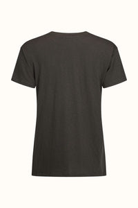 spell - elysian biker tee - charcoal