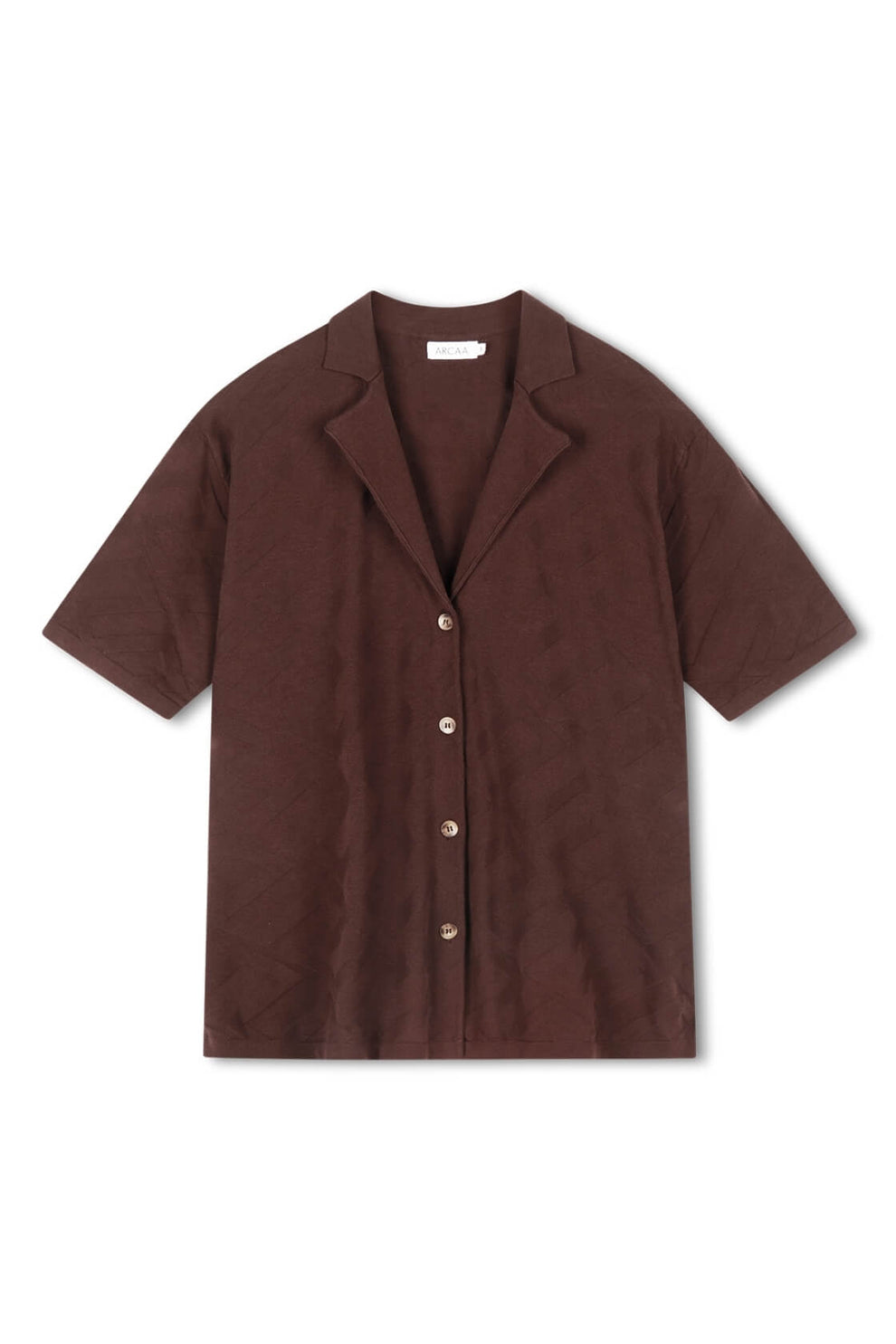 arcaa movement - aria shirt - espresso