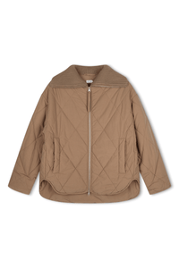 arcaa movement - reece quilted jacket - taupe