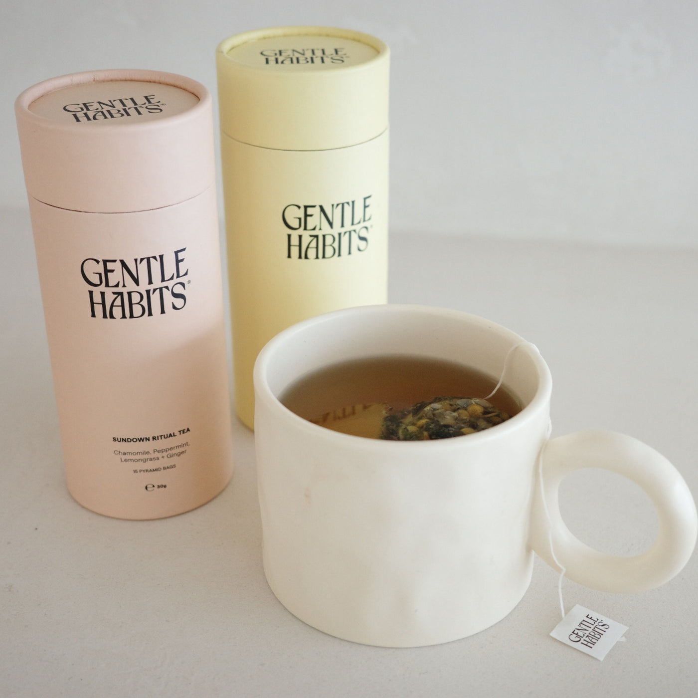 gentle habits - ritual tea - sundown