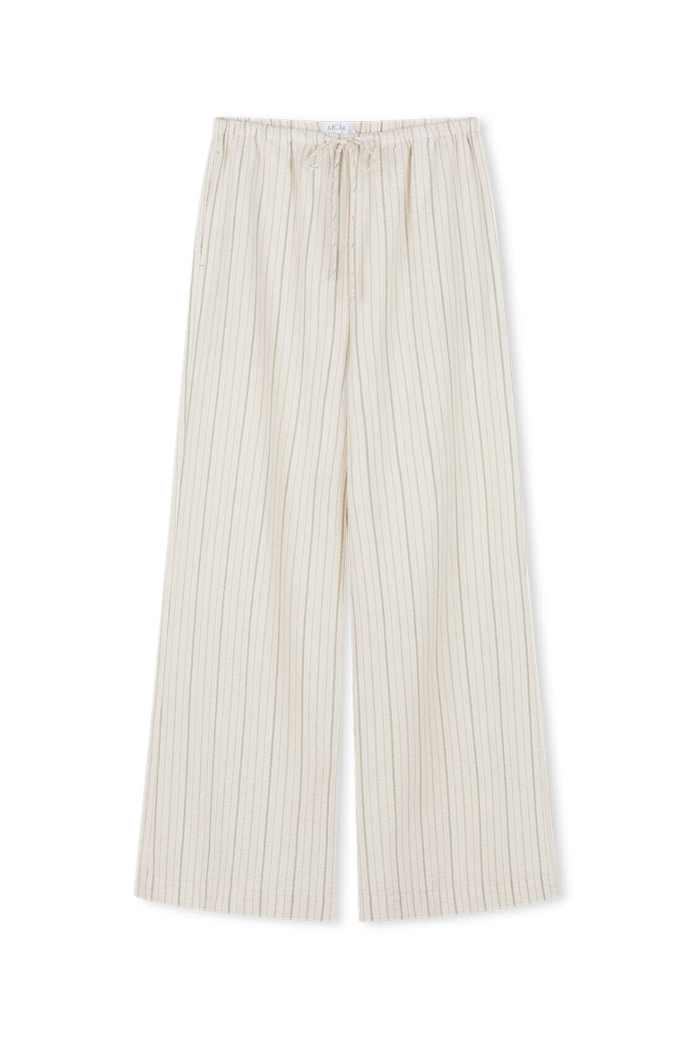 arcaa movement - rae drawstring pants - olive stripe