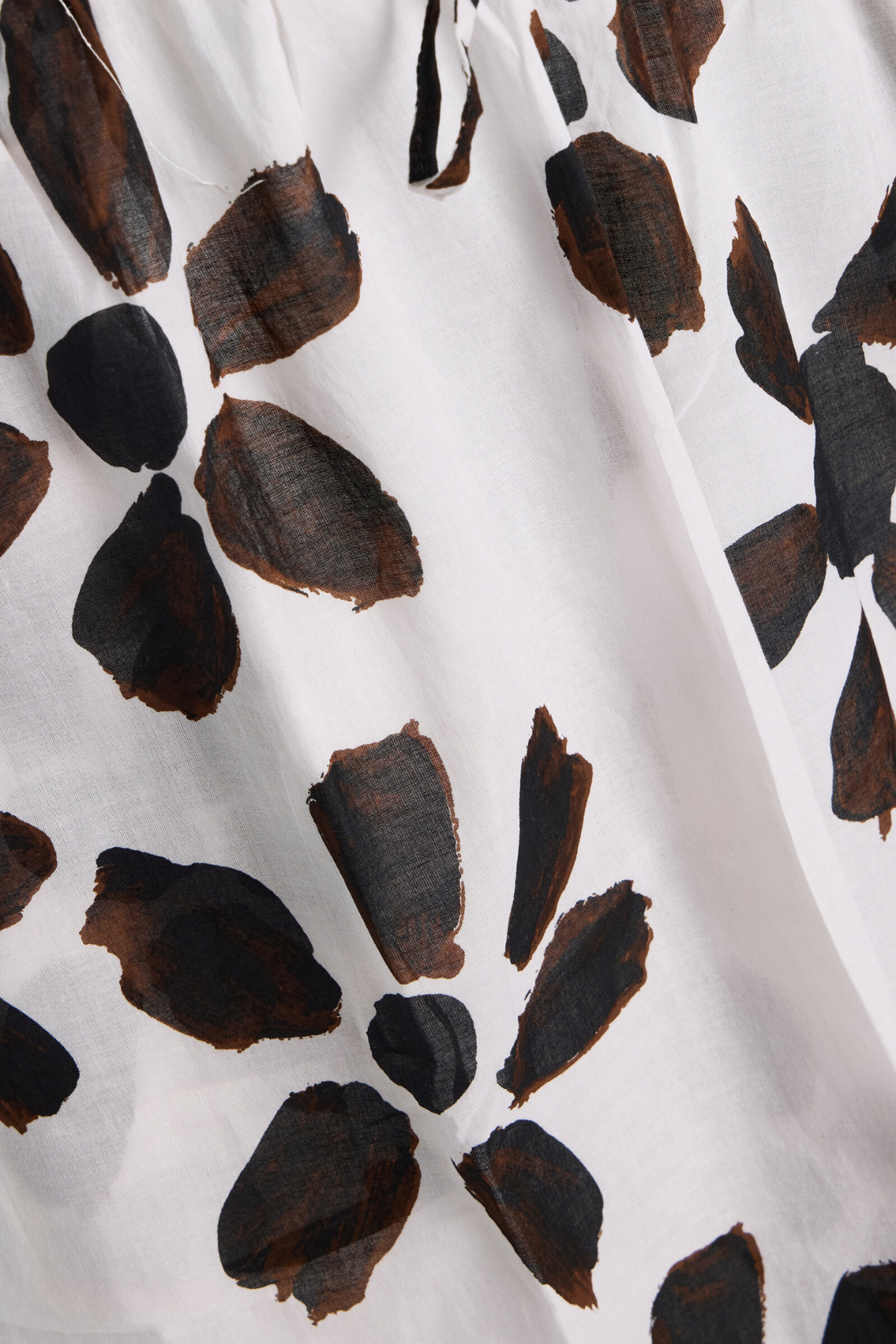 zulu & zephyr - cotton pant - chocolate flower