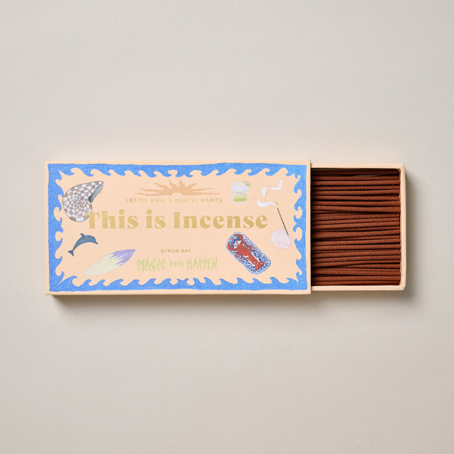 gentle habits - this is incense - lottie hall x byron bay