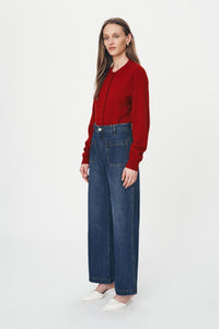 rowie the label - jahmain straight jeans - classic indigo