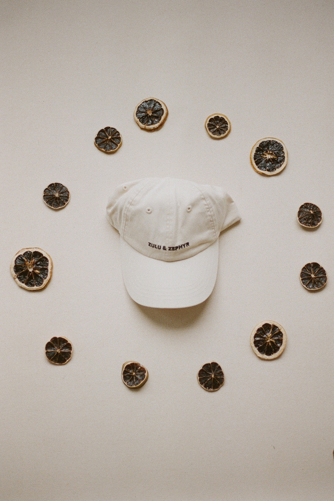 zulu & zephyr - canvas cap - coconut