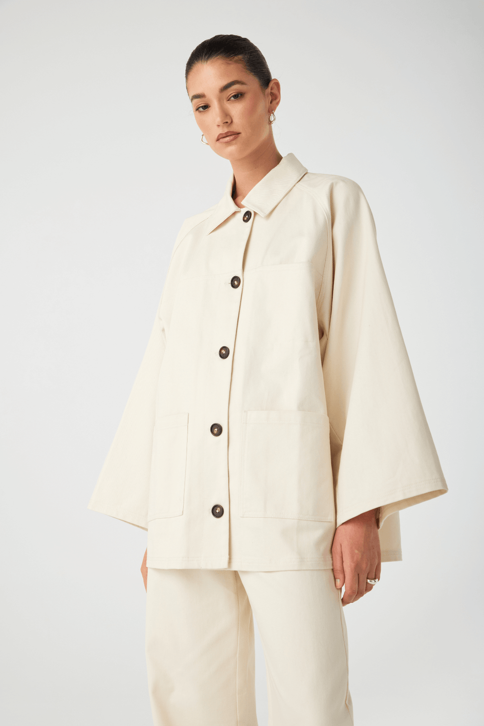 arcaa movement - alma jacket - bone