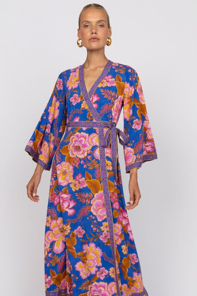 nine lives bazaar - talulah gown - peony