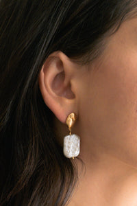 indigo & wolfe - alessia earrings - gold