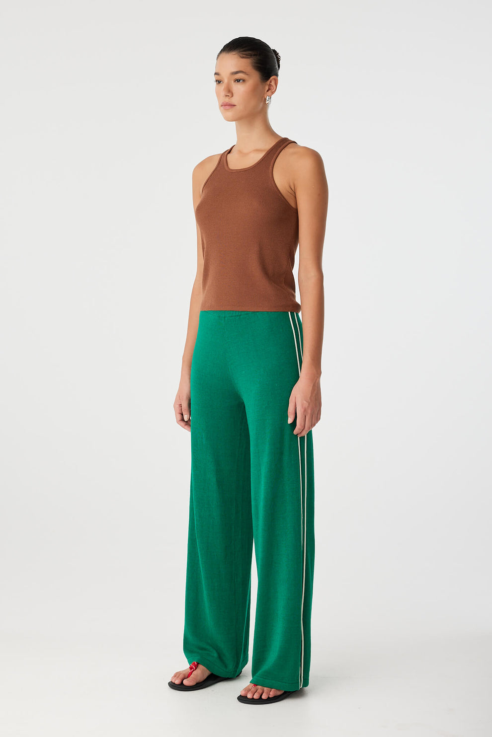 arcaa movement - pippa pant - palm green