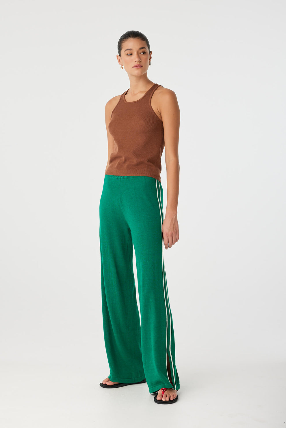 arcaa movement - pippa pant - palm green