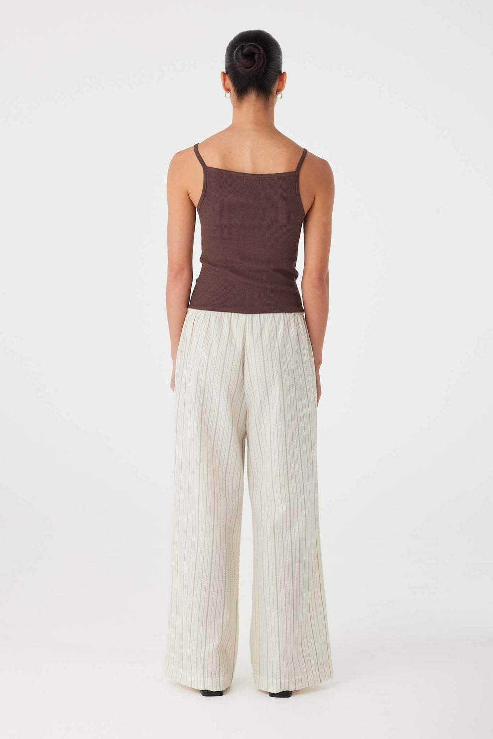 arcaa movement - rae drawstring pants - olive stripe