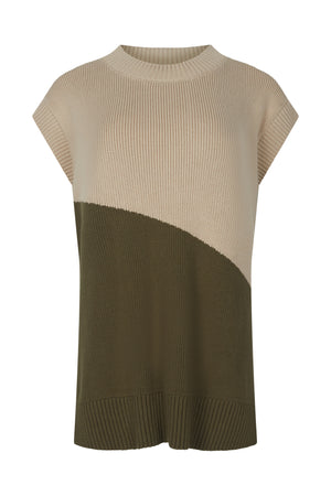 arcaa movement - neo vest - taupe/olive