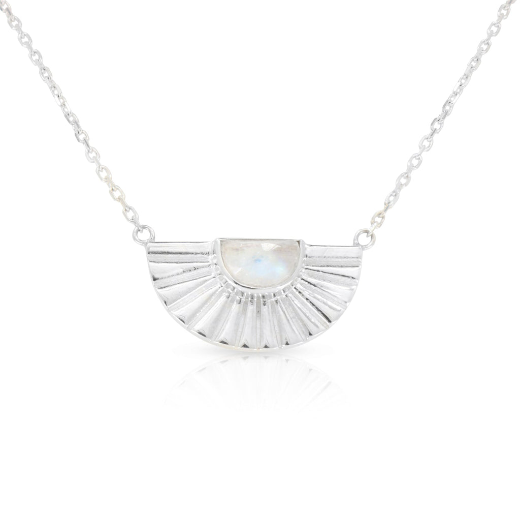 tonimay- ava silver necklace