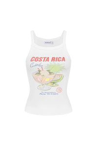 sea street - costa rica tank - white