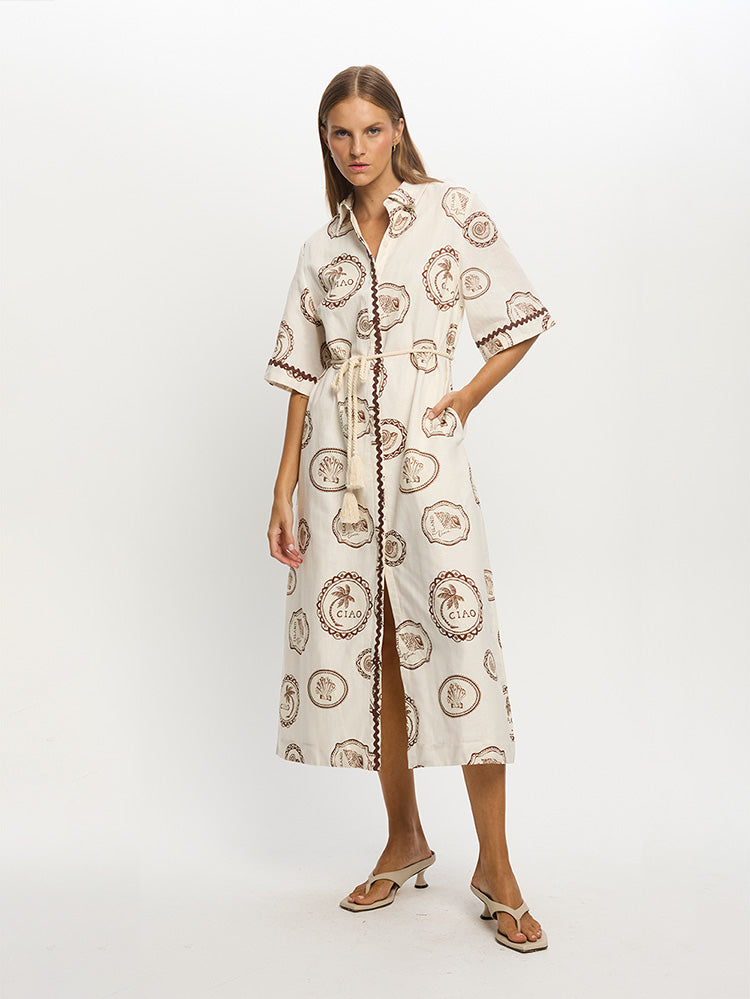kivari - ciao midi dress