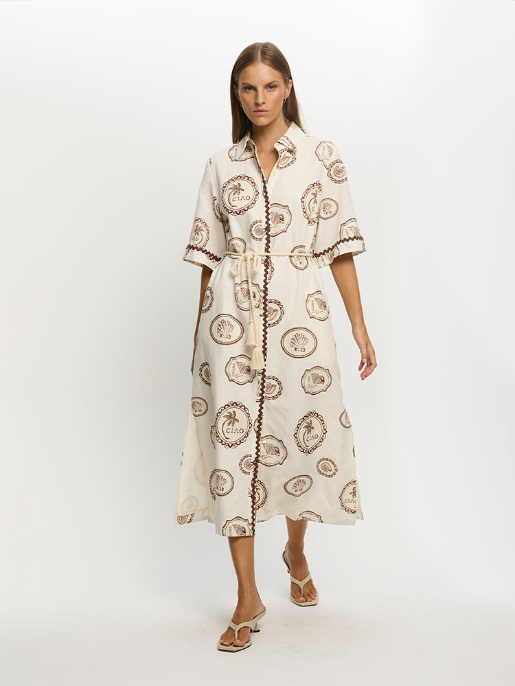 kivari - ciao midi dress