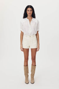 rowie the label - cora spring blouse - bone