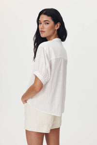 rowie the label - cora spring blouse - bone