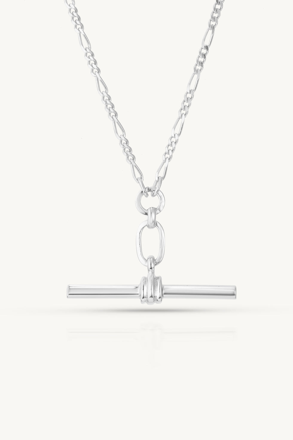 tonimay - fob necklace - silver