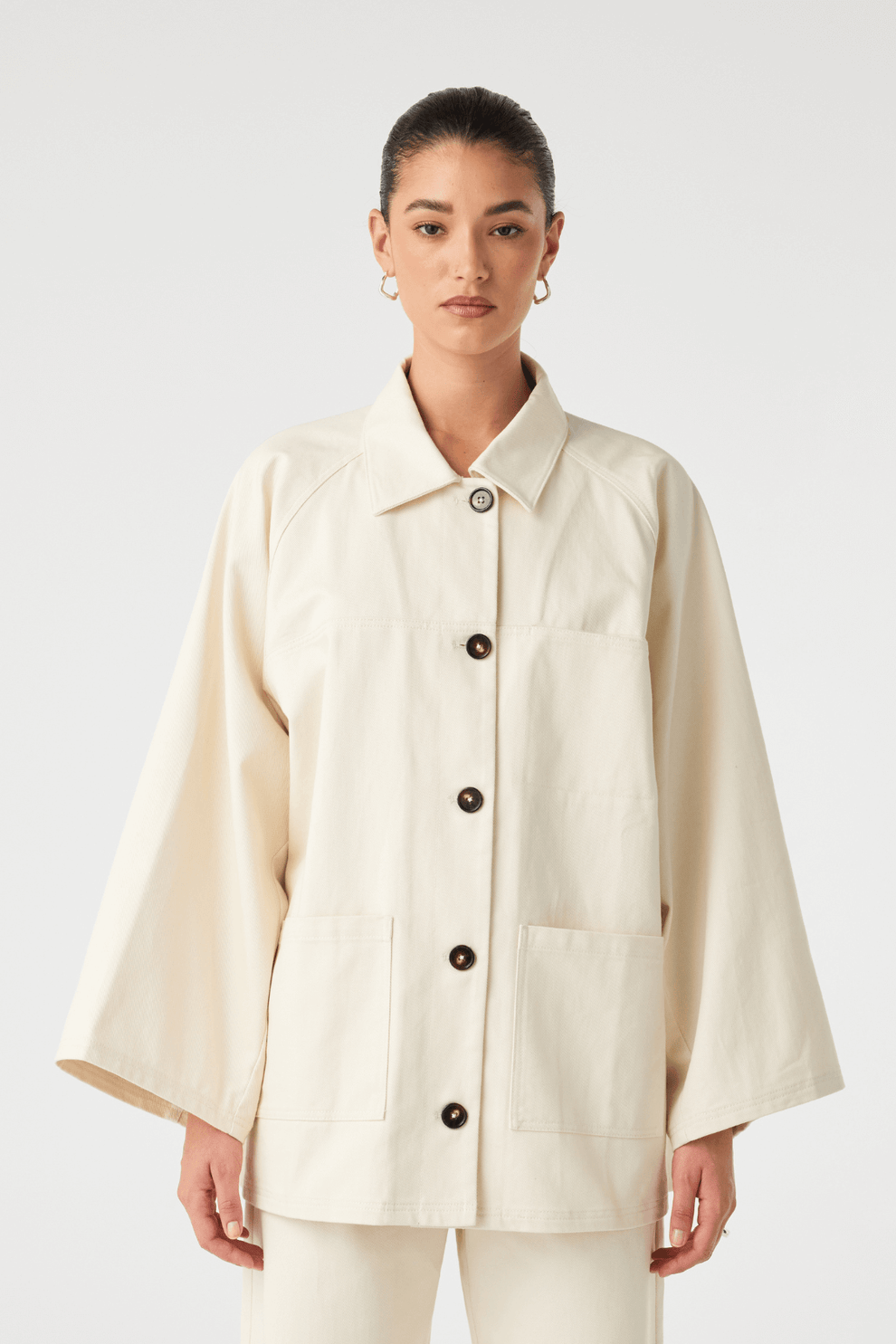 arcaa movement - alma jacket - bone