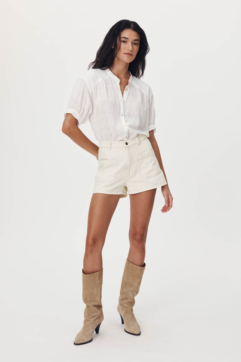 rowie the label - gio shorts - creme