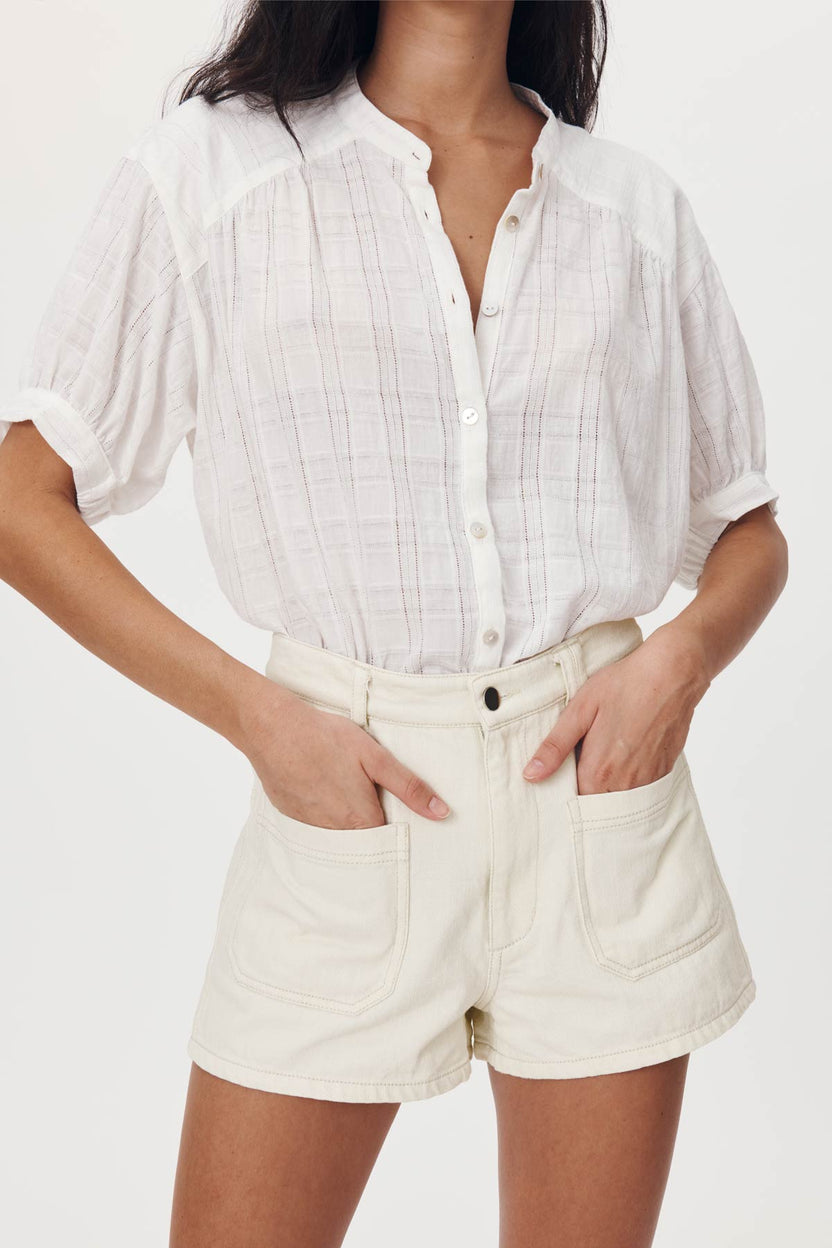 rowie the label - gio shorts - creme