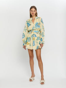 kivari - giselle blouson sleeve mini dress