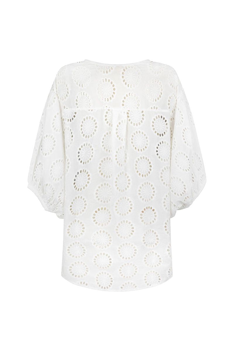 spell - yaya lace blouse - antique white