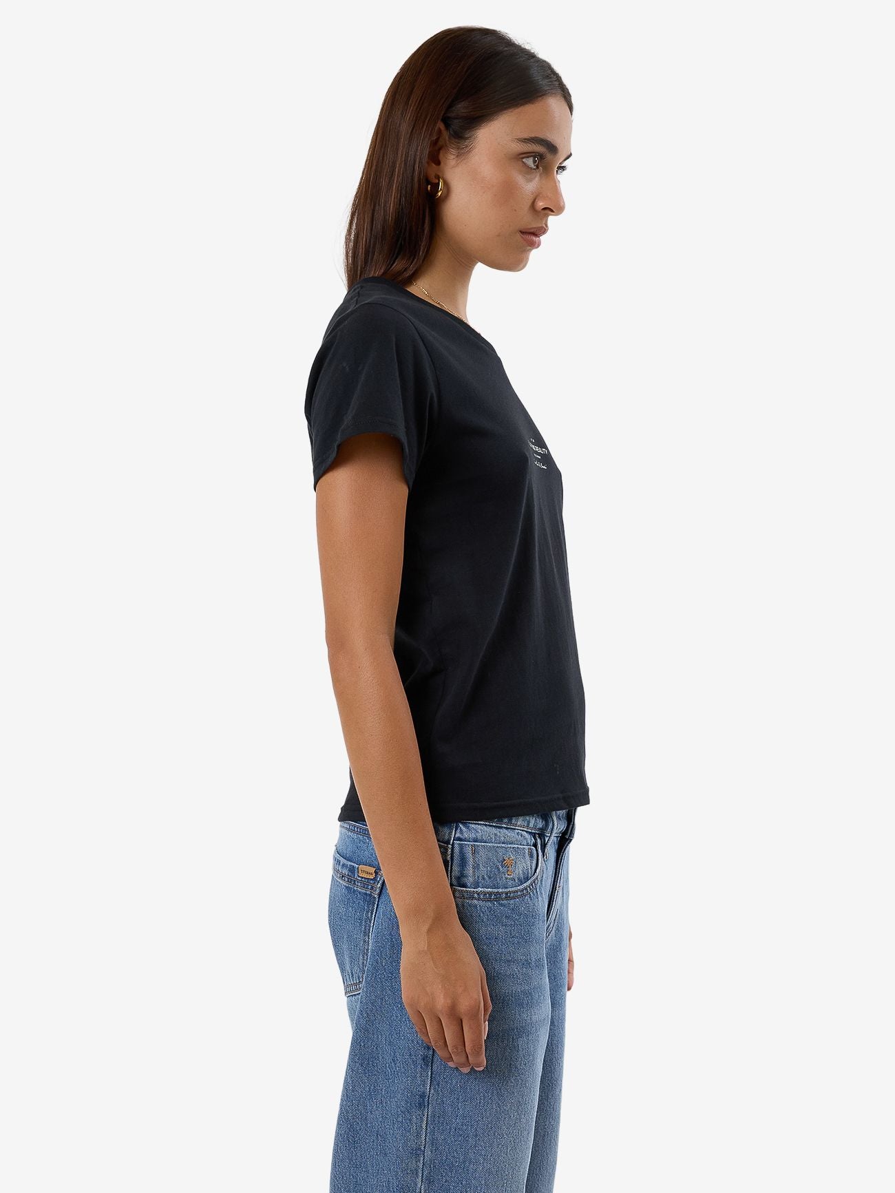 thrills - acclaim everyday tee - washed black