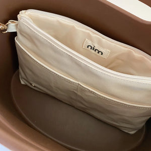 nim the label - essentials pouch - natural