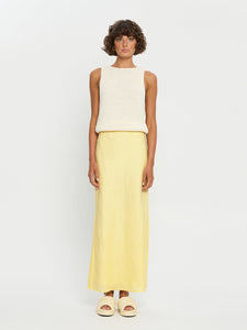 kivari - kalista maxi skirt - butter