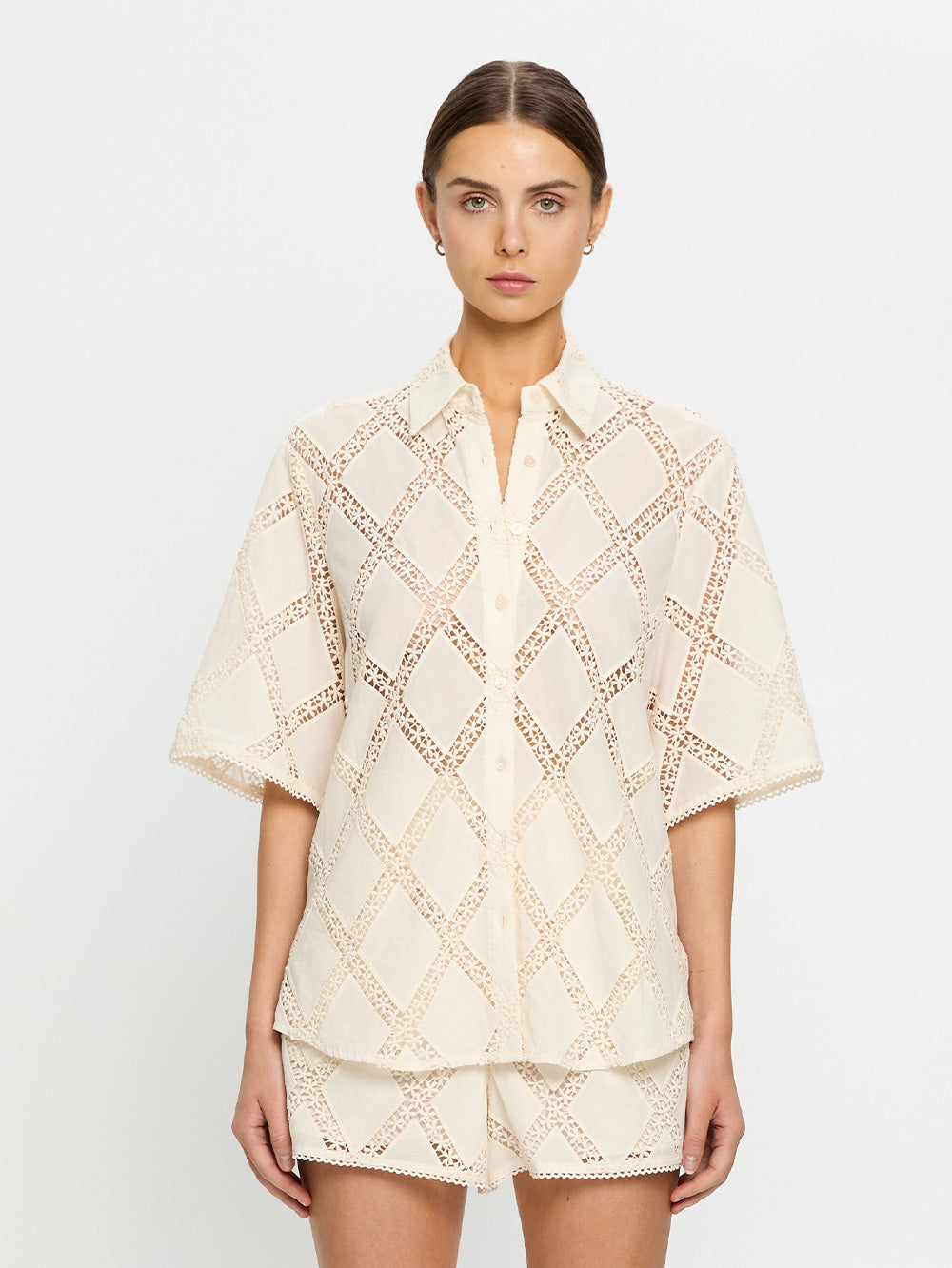 kivari - izzy shirt - cream
