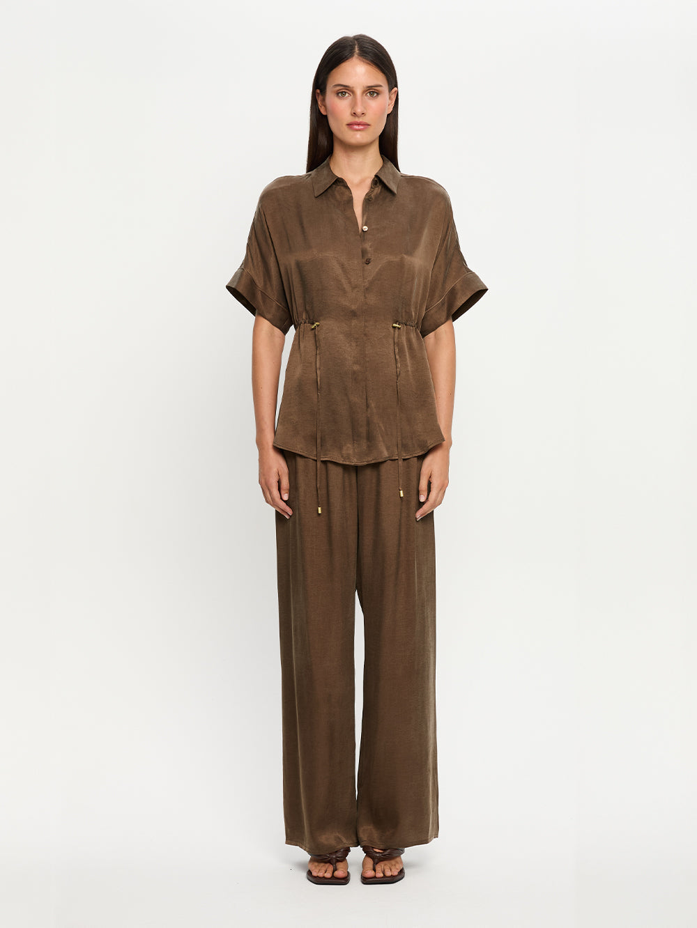 kivari - jaxon shirt - mocha