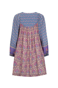 spell - chateau tunic mini dress - lavender