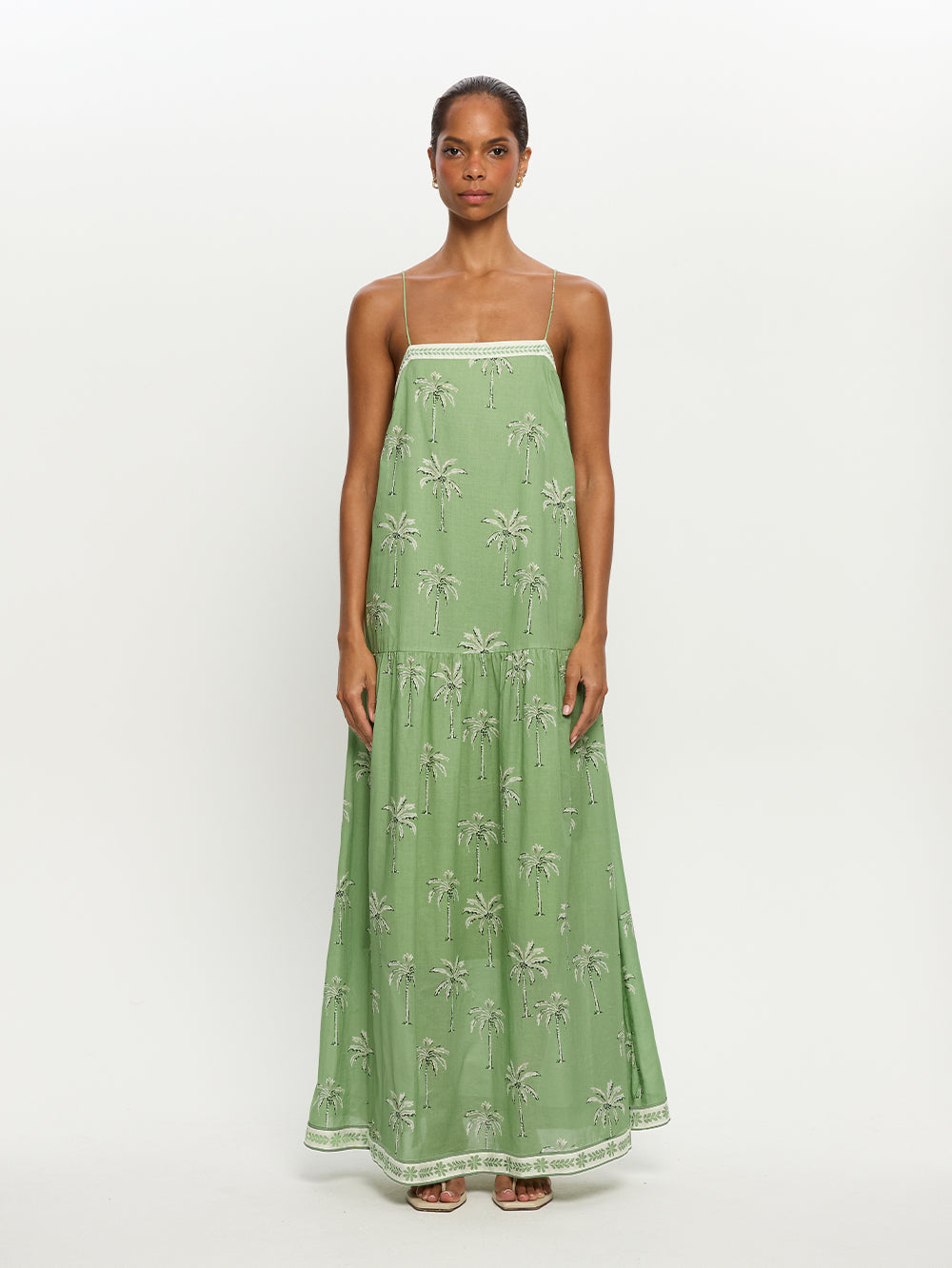 kivari - kaelia strappy maxi dress