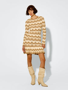 kivari - kassiani knit mini dress