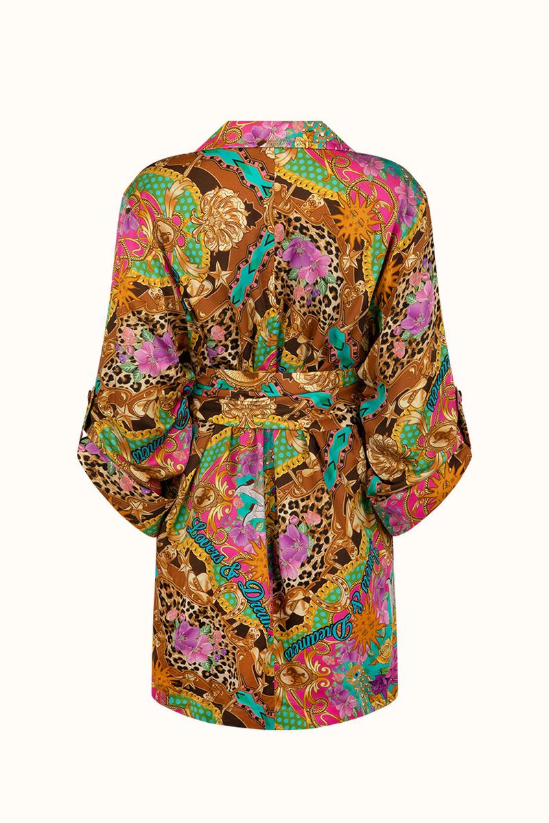 spell - lovers & dreamers blazer dress - cosmos pink