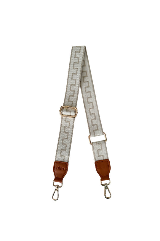 nim the label - mini shoulder strap - creme mini key